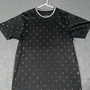 Black Patterned Men's Shirt